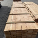 Ca. 120x Douglas Wisselsponning/Halfhoutsrabat, 18x190mm, lengte 500cm